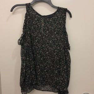 Cold shoulder blouse